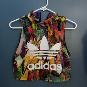 Adidas Colorful Crop🔥